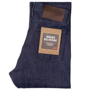 Naked and famous denim jeans for men, new retail price is $175. Now $70